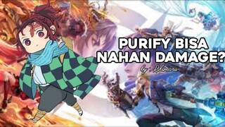 purify di honor of king bisa nahan damage???