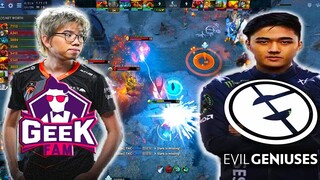 GEEK FaM KUKU + RAVEN vs EG ABED + TNC GABBI MOST EPIC GAME