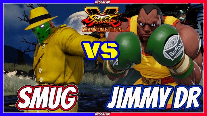 SFV CE💥 Smug (Balrog) VS Jimmy DR (Balrog)💥Messatsu💥