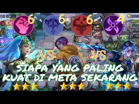 4 MAX SYNERGY "6 WRESTLER + 6 ASTRO POWER + 6 ABYSS + 4 ASSASSIN" | Mobile Legends