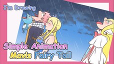 Timelapse meme hujan, tapi mavis | Fairy Tail