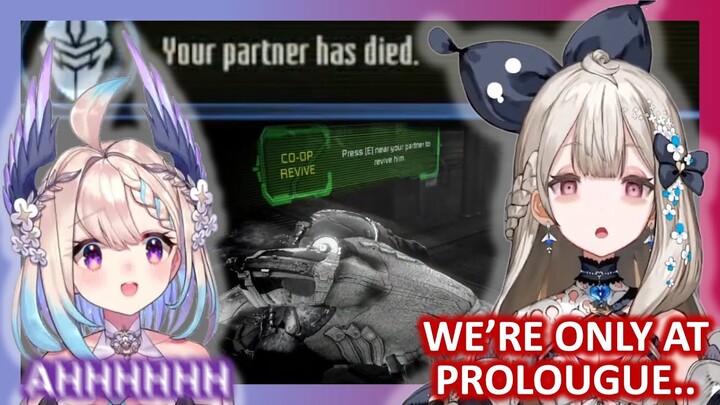 Enna and Reimu can't stop dying in Dead Space 3