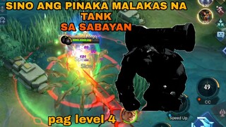 Strongest Level 4 Tank in MLBB