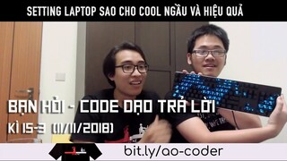 Setting laptop sao cho cool ngầu và hiệu quả