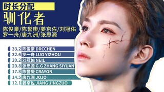 【时长分配】驯化者 - 陈俊豪/陈誉庚/姜京佐/刘冠佑/罗一舟/唐九洲/张思源