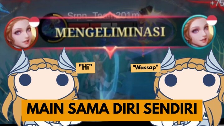 Aku Kaget Ketemu Anomali Diri Sendiri di BRAWL | Momen Ketika Gada Temen Mabar [MLBB EXE]