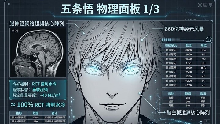 【Gojo Satoru · Statistik Fisik】Tak bicara soal idealisme, hanya hitung bobot batu bata! Mengurai sec