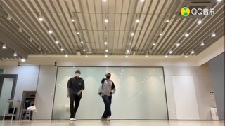 涩琪＆泰容《make a wish》舞蹈练习