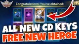 All NEW CD Keys + FREE NEW Heroe | Mobile Legends Adventure September 2021