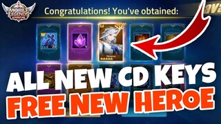 All NEW CD Keys + FREE NEW Heroe | Mobile Legends Adventure September 2021