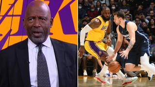 James Worthy goes crazy Lakers fall to Mavericks 109-104 despite LeBron's 26 Pts