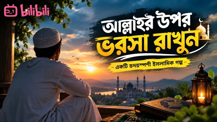 আল্লাহর উপর ভরসা রাখুন | হৃদয়স্পর্শী ইসলামিক গল্প | Islamic Story