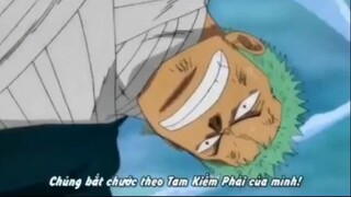 Mấy con khỉ này cho Zoro ăn hành đủ #anime