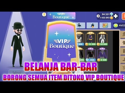 DAPAT VIP GRATIS AUTO BELANJA BAR-BAR DI TOKO VIP BOUTIQUE - Hotel Hideaway