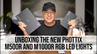 Unboxing the New Phottix M500R and M1000R RGB LED Lights