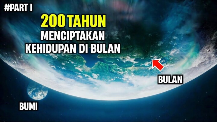 200 TAHUN KE DEPAN, MANUSIA MENGGUNAKAN BULAN UNTUK SELAMATKAN BUMI  Alur cerita