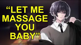 Boyfriend Comforts You with Massages & Kisses「ASMR Roleplay/Binaural/Comfort」