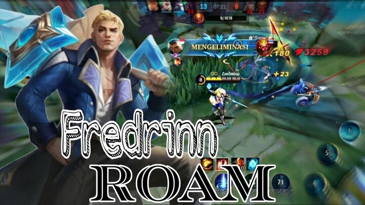 Fredrinn Roam Best Build 2023 | Fredrinn Road Gameplay | Mobile Legends