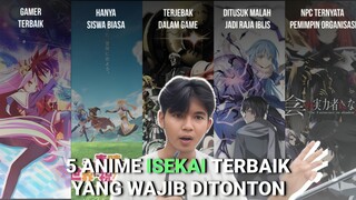 5 ANIME GENRE ISEKAI TERBAIK❗❗❗