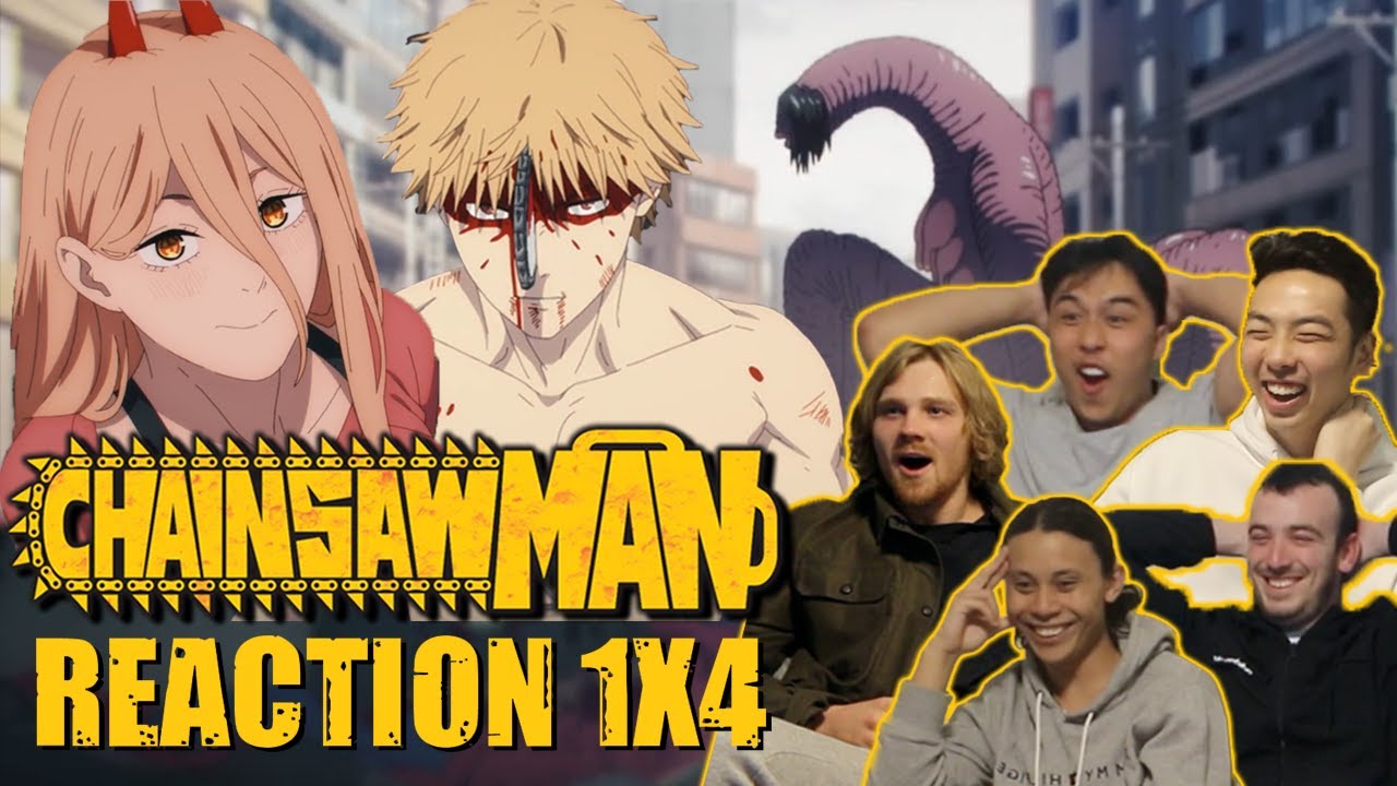 KON! Chainsaw Man Episode 4 REACTION!