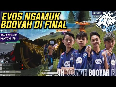 EVOS NGAMUK ‼️DITINGGAL DUO EVOS RASYAH MASIH BISA BOOYAH DI FINAL - UECS