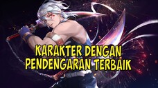 Siapa karakter yang memiliki pendengaran terbaik di kimetsu no yaiba