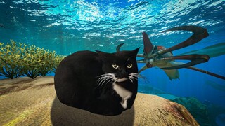 Maxwell The Cat in Subnautica