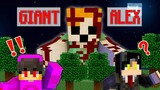 Escape From GIANT ALEX In Minecraft! |TAGALOG|