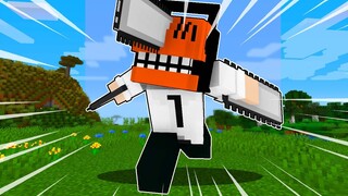 I added CHAINSAW MAN to Minecraft