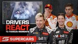 Drivers react to famous Supercars moments | Supercars 2022