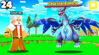 MINECRAFT PIXELMON * TẬP 24 | RỒNG THẦN CHARIZARD ULTRA SIÊU MẠNH😱CHÚ 9 SĂN POKEMON TRUYỀN THUYẾT😈!!