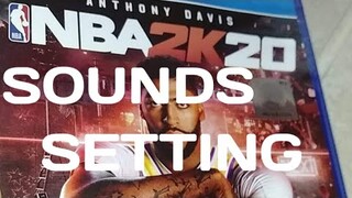 NBA PS4 2K20 SOUNDS SETTING TUTORIAL FOR LIVESTREAMING AND SAVE GAMES(tagalog tutorial)