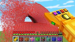 Minecraft but there's Infinity TNT