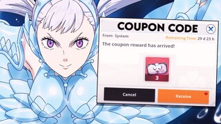 NEW TICKET CODE! How Many F2P Tickets Did We Get for Valkyrie Noelle?  | Black Clover Mobile
