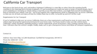 California Car Transport