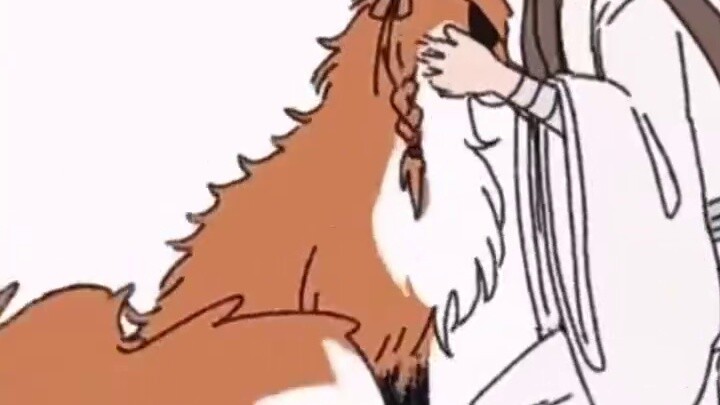 Such a cute fox, really don't want one~