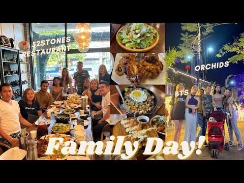 Family Day + We Went in Orchids 🤍 | Jamaica Galang