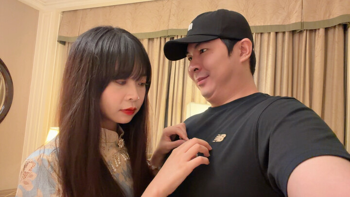 Making this year’s last video with my wife!