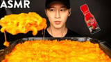 ASMR NUCLEAR FIRE MAC & CHEESE MUKBANG