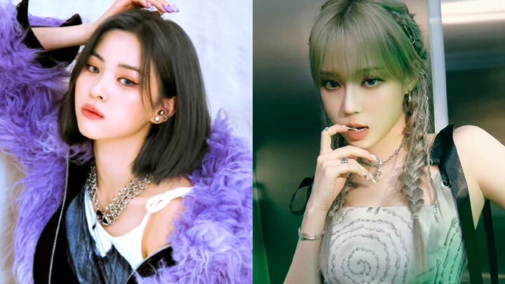How do Shin Ryujin and Kim Minjung manage their youthfulness and AI-ness? What are the similarities 