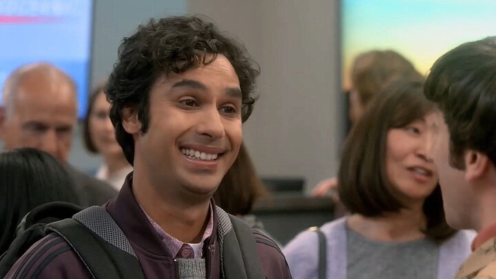 [The Big Bang Theory] True love is worth waiting for ~ Chasing back Rajesh at Howard Airport
