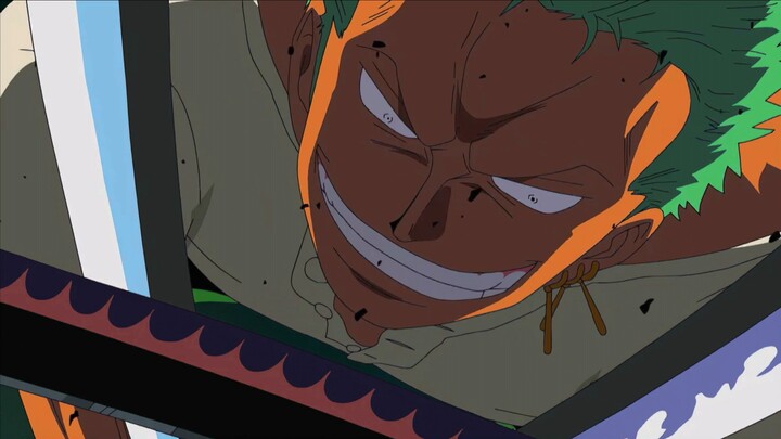Zoro: Con dao này, thật là khỏe (bổ)!