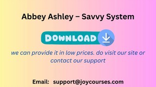 Abbey Ashley – Savvy System