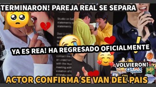 TERMINARON💔PAREJA REAL SEPARADA😭ACTOR CONFIRMA REGRESO #zeenunew #bounprem #meenping #bossnoeul #ton