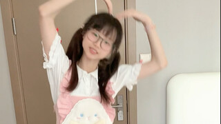 【45秒可以做什么呢？】今天的洛丽塔是黄粉蓝配色滴～⁽⁽٩( ´͈ ᗨ `͈ )۶⁾⁾