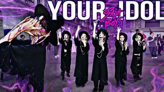 [公开场合的韩流音乐] [K-POP IN PUBLIC] SAJA BOYS  YOUR IDOL 完整的舞蹈封面