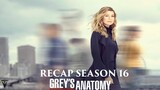 Grey's Anatomy | Season 16 Recap