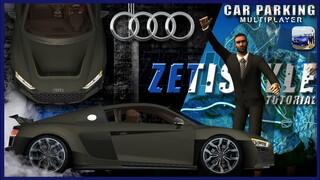 HOW TO MAKE AUDI R8 V10 HOOD AND WIDEBODY KITS | Car Parking Multiplayer | New Update 4.7.0 | zeti