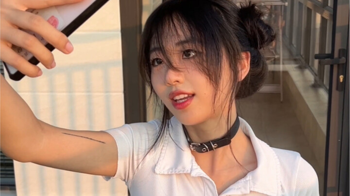 Homemade Hype Boy Dance MV | Campus Girl High-Sense Cover Dance | New Jeans Sixth Member (bushi