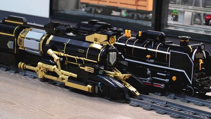 Terlihat bagus saat online! Kereta JX Brick Star dan D51 JNR terlihat sangat serasi (tidak ada rasa 